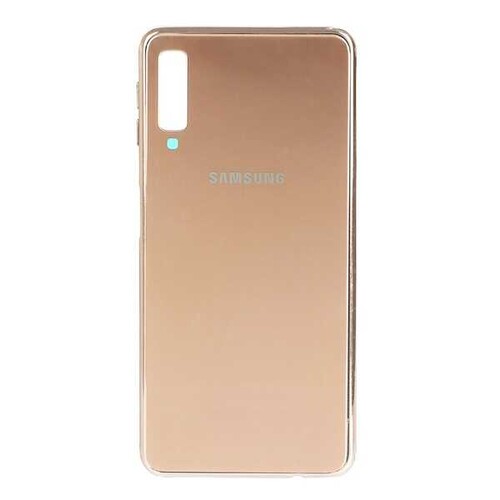 Samsung Galaxy A7 2018 A750 Kasa Kapak Gold - Thumbnail