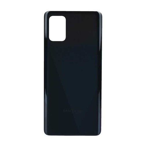 Samsung Galaxy A71 A715 Arka Kapak Siyah - Thumbnail
