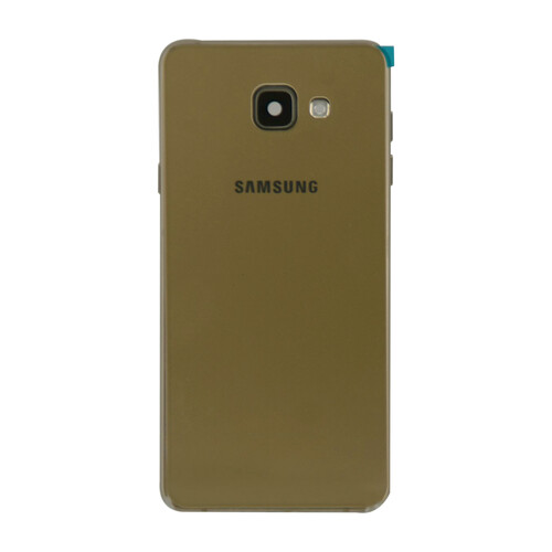 Samsung Galaxy A710 Kasa Kapak Gold Duos Çıtasız - Thumbnail