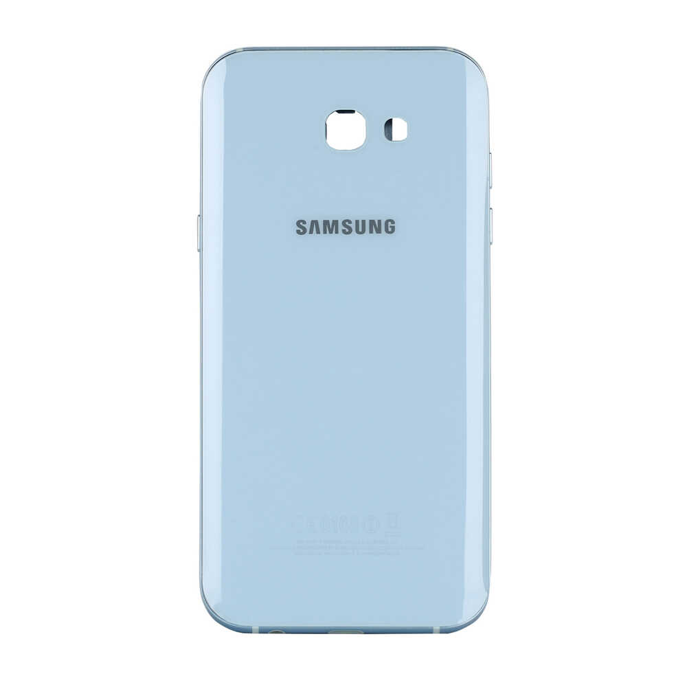 ÇILGIN FİYAT !! Samsung Galaxy A720 Kasa Kapak Mavi Çıtasız 