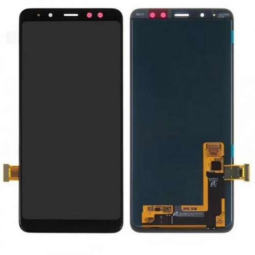 Samsung Galaxy A8 2018 A530 Lcd Ekran Dokunmatik Siyah Revizyonlu - Thumbnail