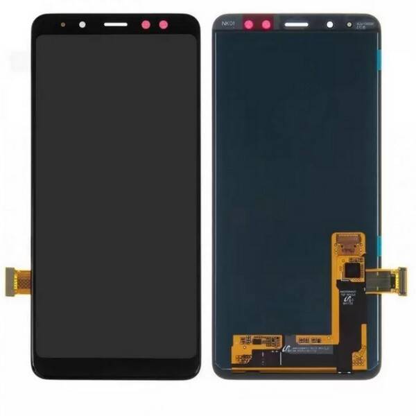 Samsung Galaxy A8 2018 A530 Lcd Ekran Dokunmatik Siyah Revizyonlu