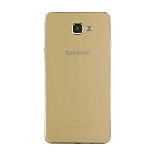 Samsung Galaxy A9 Pro A910 Kasa Kapak Gold Çıtasız - Thumbnail