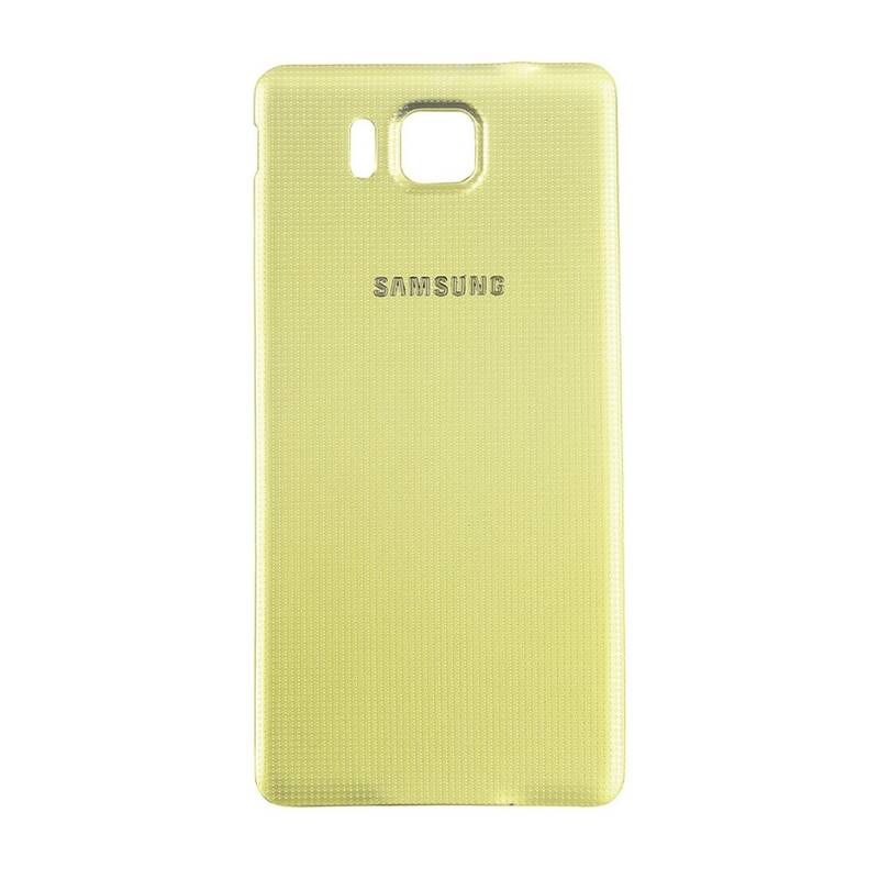 Samsung Galaxy Alpha G850 Kasa Kapak Gold Çıtasız