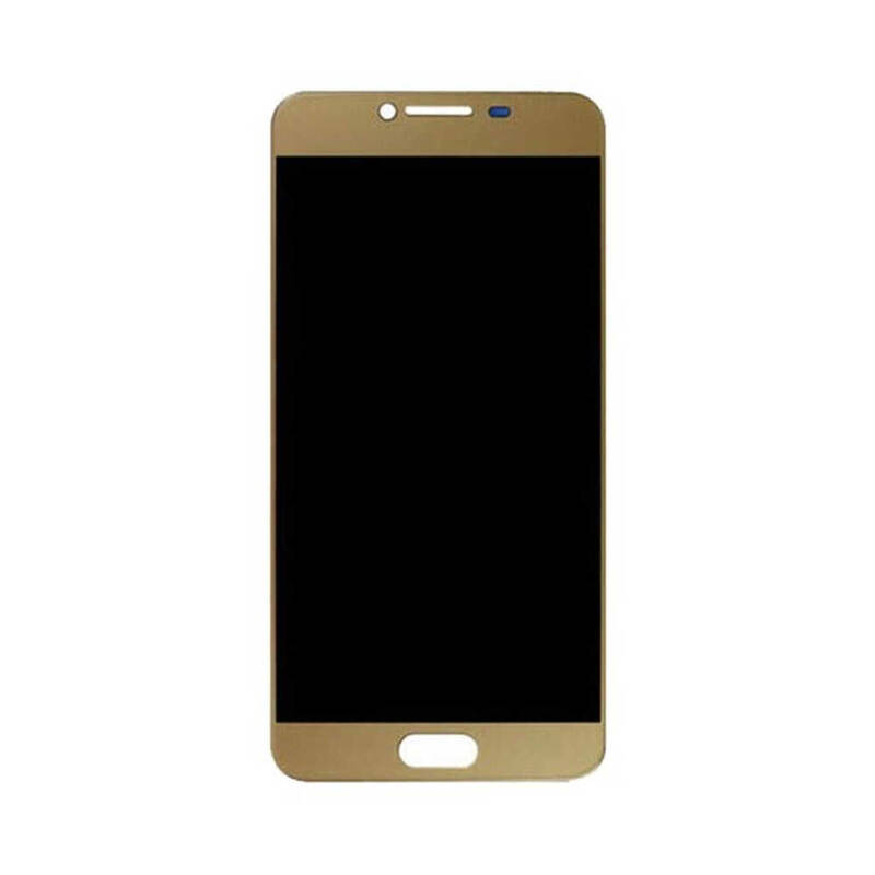 Samsung Galaxy C5 C5000 Lcd Ekran Dokunmatik Gold Oled