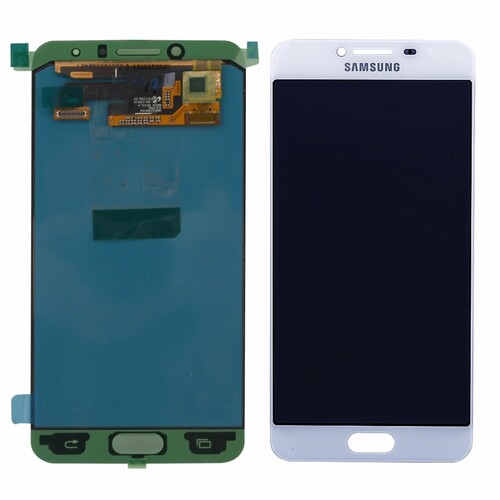 Samsung Galaxy C5 Pro C5010 Lcd Ekran Dokunmatik Beyaz Servis GH97-20450A - Thumbnail