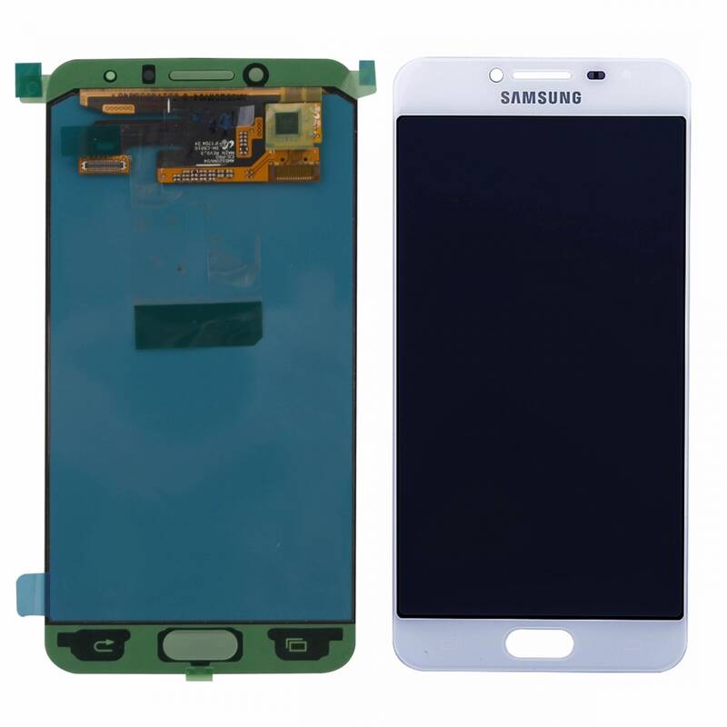 Samsung Galaxy C5 Pro C5010 Lcd Ekran Dokunmatik Beyaz Servis GH97-20450A