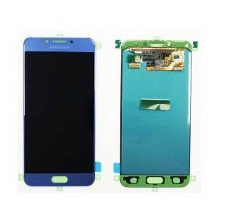 Samsung Galaxy C5 Pro C5010 Lcd Ekran Dokunmatik Mavi Servis GH97-20450B