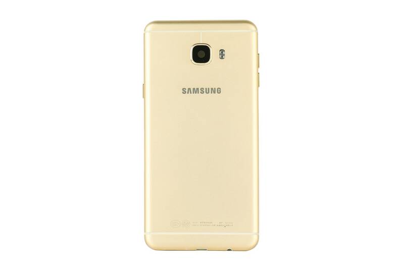 Samsung Galaxy C7 C7000 Kasa Kapak Gold Çıtasız