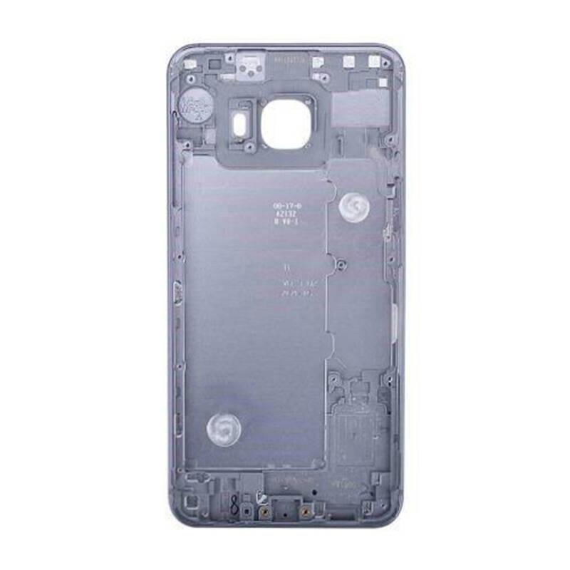 Samsung Galaxy C7 C7000 Uyumlu Kasa Kapak Gümüş Çıtasız