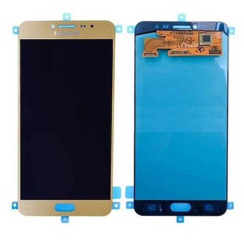 Samsung Galaxy C7 C7000 Lcd Ekran Dokunmatik Gold Servis GH97-19135A