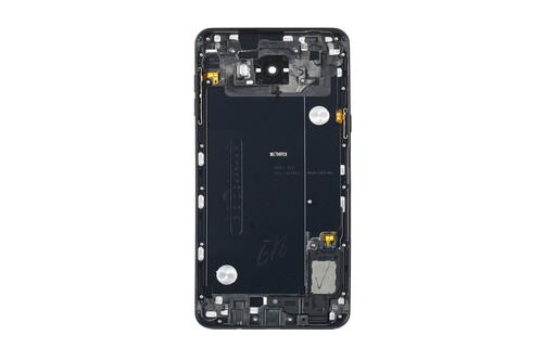Samsung Galaxy C9 Kasa Kapak Siyah Çıtasız - Thumbnail