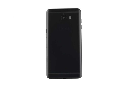 Samsung Galaxy C9 Pro Kasa Kapak Siyah Çıtasız - Thumbnail