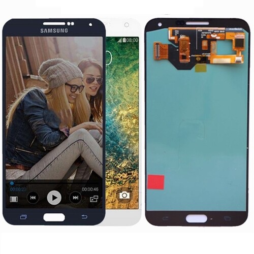 Samsung Galaxy E7 E700 Lcd Ekran Dokunmatik Siyah Oled - Thumbnail