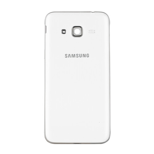 Samsung Galaxy J1 Ace J110 Kasa Kapak Beyaz Çıtasız - Thumbnail