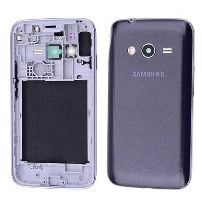 Samsung Galaxy J1 Ace J110 Kasa Kapak Siyah Çıtasız