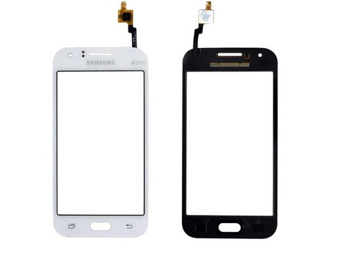 Samsung Galaxy J1 J100 Dokunmatik Touch Beyaz Çıtasız - Thumbnail