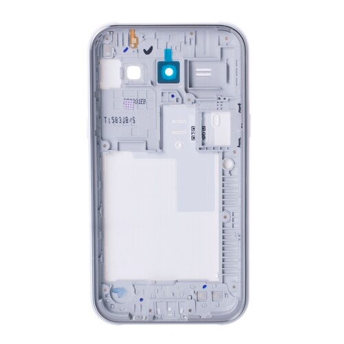 Samsung Galaxy J1 J100 Kasa Kapak Beyaz Çıtasız - Thumbnail