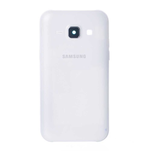 Samsung Galaxy J1 J100 Kasa Kapak Beyaz Çıtasız - Thumbnail