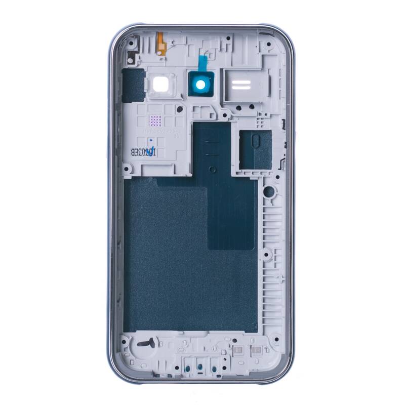 Samsung Galaxy J1 J100 Uyumlu Kasa Kapak Mavi Çıtasız
