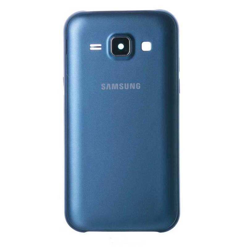 Samsung Galaxy J1 J100 Kasa Kapak Mavi Çıtasız