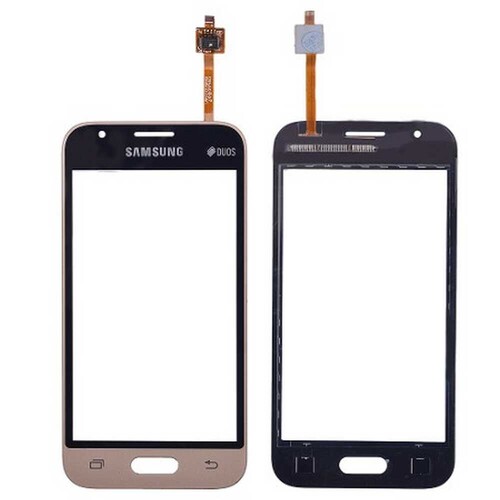 Samsung Galaxy J1 Mini J105 Dokunmatik Touch Gold Çıtasız - Thumbnail