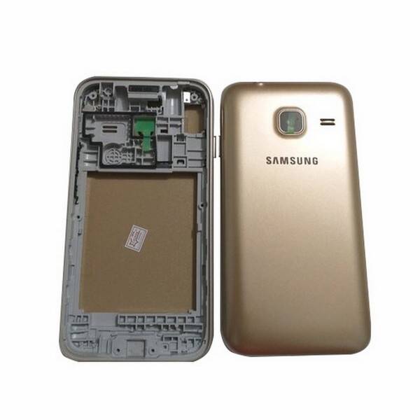Samsung Galaxy J1 Mini J105 Kasa Kapak Gold Çıtasız