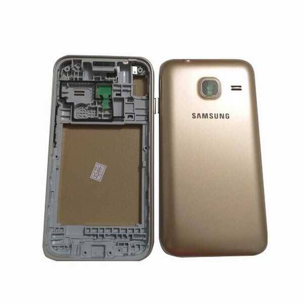 Samsung Galaxy J1 Mini J105 Kasa Kapak Gold Çıtasız