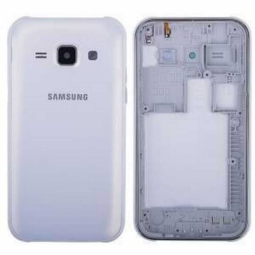 Samsung Galaxy J120 Kasa Kapak Beyaz Çıtasız - Thumbnail