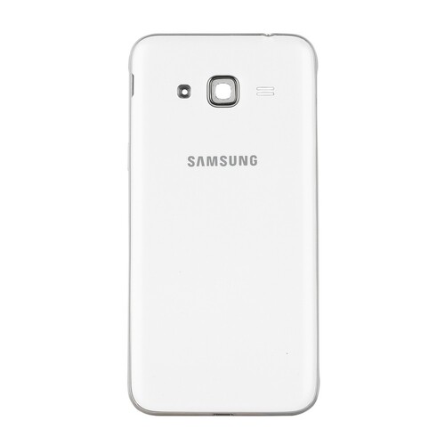 Samsung Galaxy J3 J320 Uyumlu Kasa Kapak Beyaz Duos Çıtasız - Thumbnail