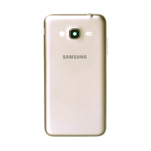 Samsung Galaxy J3 J320 Uyumlu Kasa Kapak Gold No Duos Çıtasız - Thumbnail