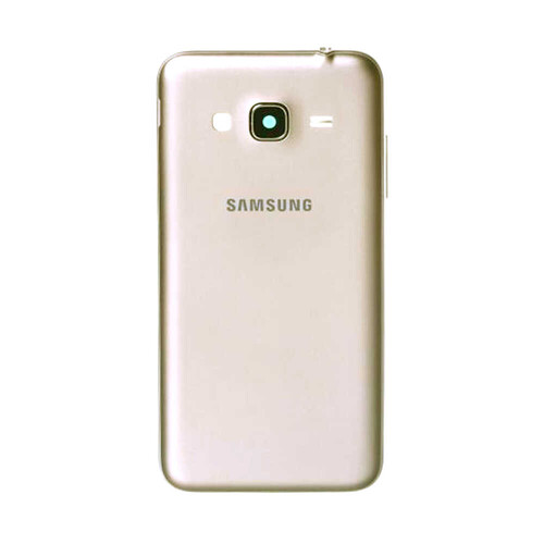 Samsung Galaxy J3 J320 Kasa Kapak Gold No Duos Çıtasız - Thumbnail