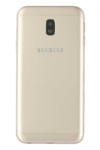 Samsung Galaxy J3 Pro 2017 J330 Kasa Gold Çıtalı - Thumbnail