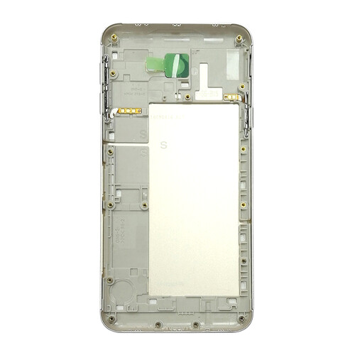 Samsung Galaxy J5 Prime G570 Kasa Kapak Beyaz Çıtalı - Thumbnail