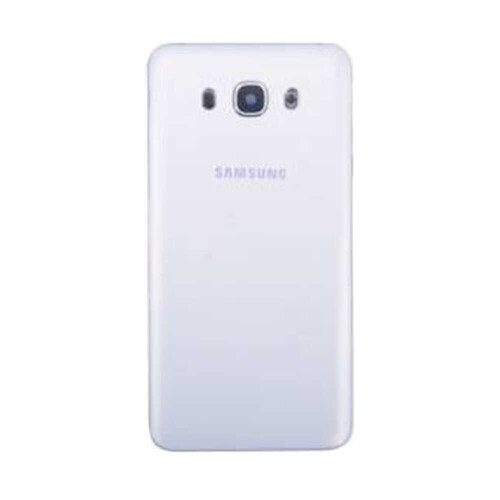 Samsung Galaxy J510 Kasa Kapak Beyaz Çıtalı - Thumbnail
