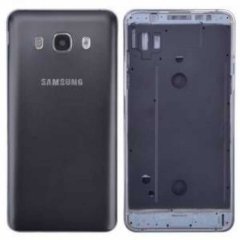 Samsung Galaxy J510 Kasa Kapak Siyah Çıtalı