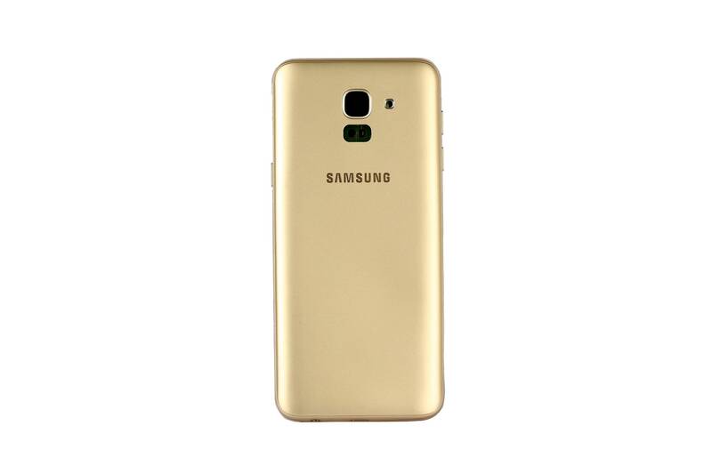 Samsung Galaxy J6 J600 Kasa Kapak Gold Çıtalı
