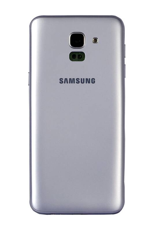 Samsung Galaxy J6 J600 Kasa Kapak Gri Çıtalı