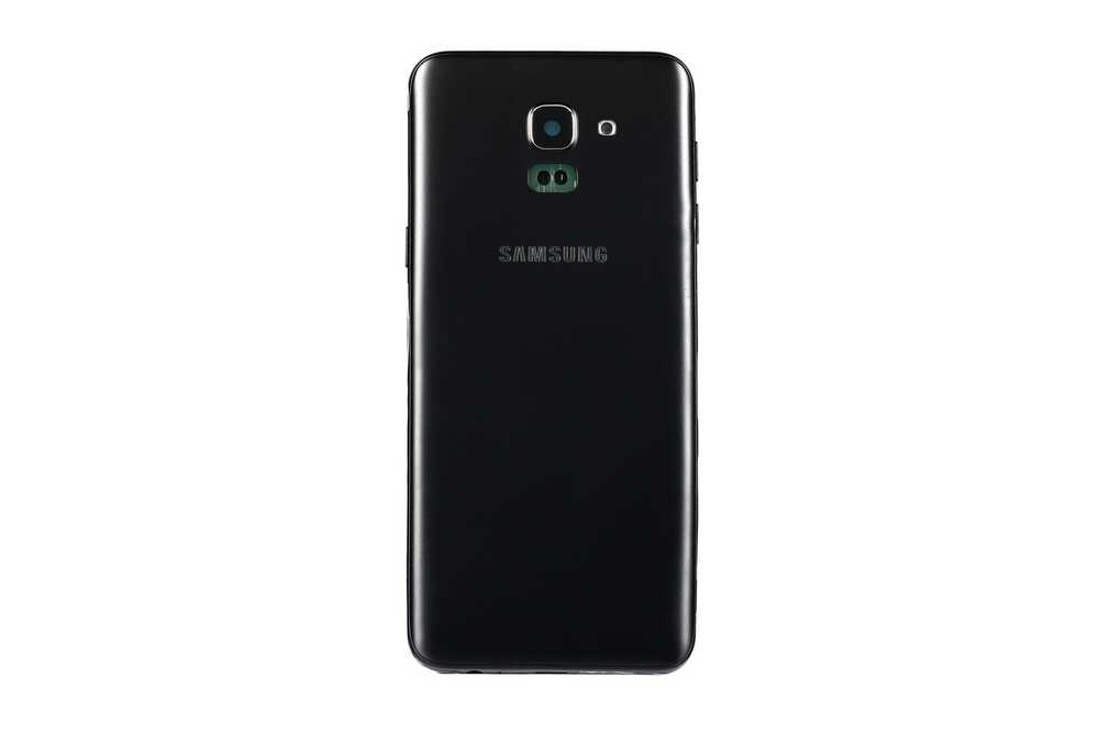 ÇILGIN FİYAT !! Samsung Galaxy J6 J600 Kasa Kapak Siyah Çıtalı 