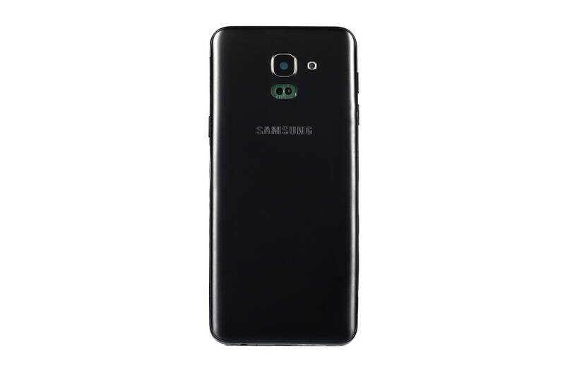 Samsung Galaxy J6 J600 Kasa Kapak Siyah Çıtalı