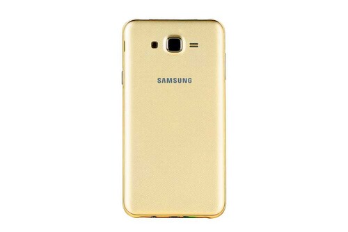 Samsung Galaxy J7 Core J701 Kasa Kapak Gold Çıtasız - Thumbnail
