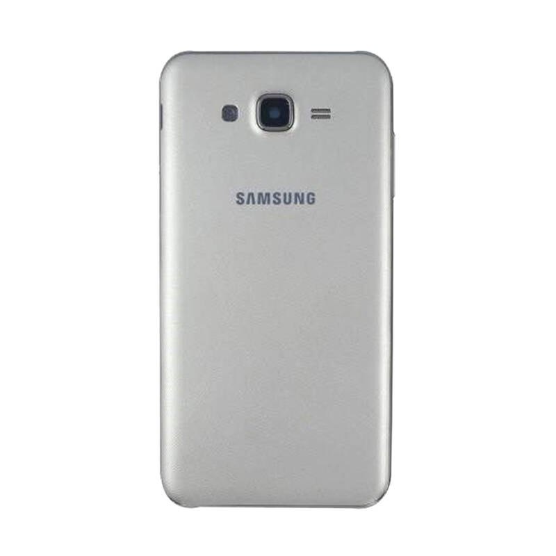Samsung Galaxy J7 Core J701 Kasa Kapak Gümüş Çıtasız