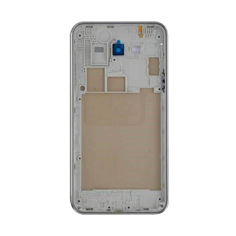 Samsung Galaxy J7 Core J701 Kasa Kapak Gümüş Çıtasız