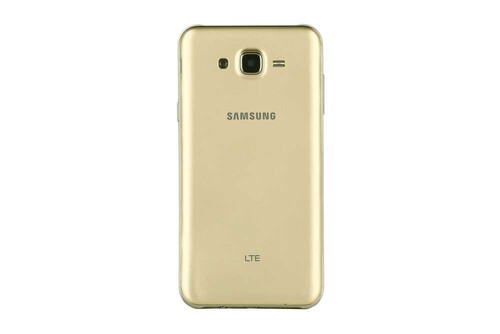 Samsung Galaxy J7 J700 Kasa Kapak Gold No Duos Çıtasız - Thumbnail