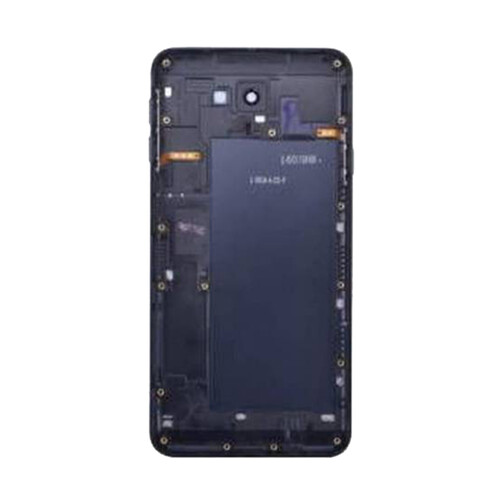 Samsung Galaxy J7 Prime G610 Kasa Kapak Siyah Çıtalı - Thumbnail