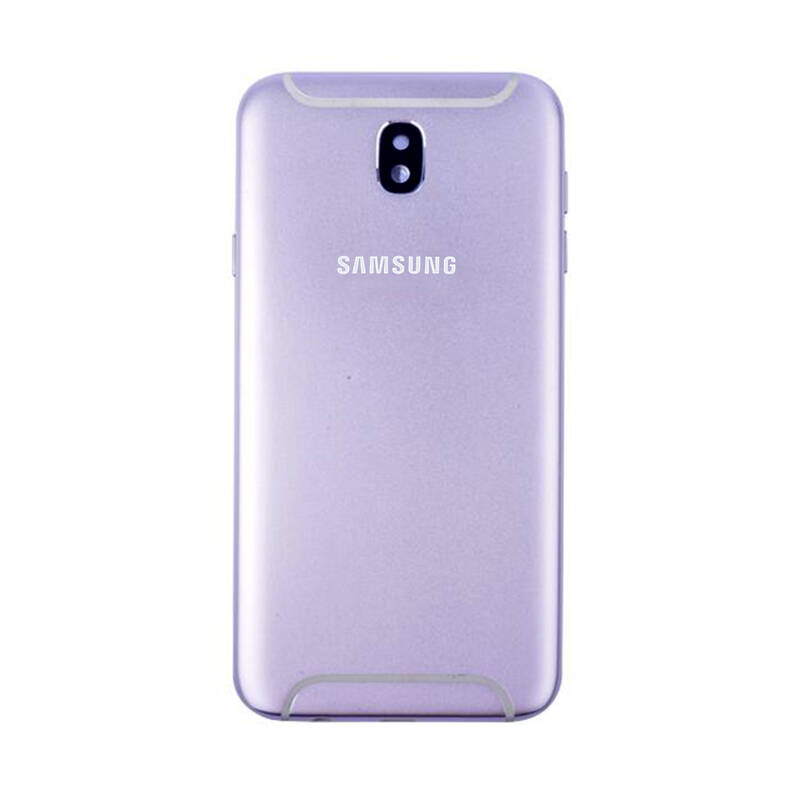 Samsung Galaxy J7 Pro 2017 J730 Uyumlu Kasa Silver Çıtalı