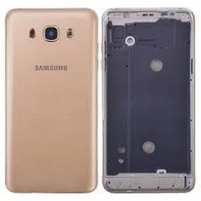 Samsung Galaxy J710 Kasa Kapak Gold Çıtalı