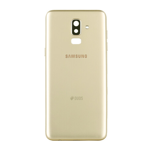Samsung Galaxy J8 J810 Kasa Kapak Gold - Thumbnail