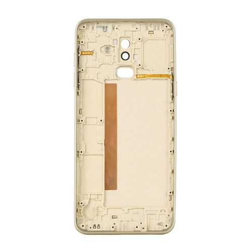 Samsung Galaxy J8 J810 Kasa Kapak Gold - Thumbnail