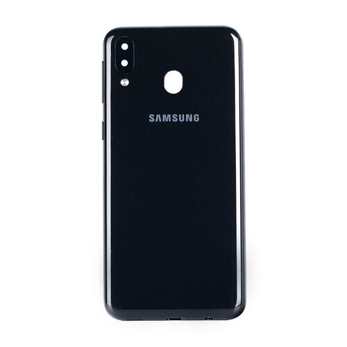 Samsung Galaxy M20 M205 Arka Kapak Siyah - Thumbnail